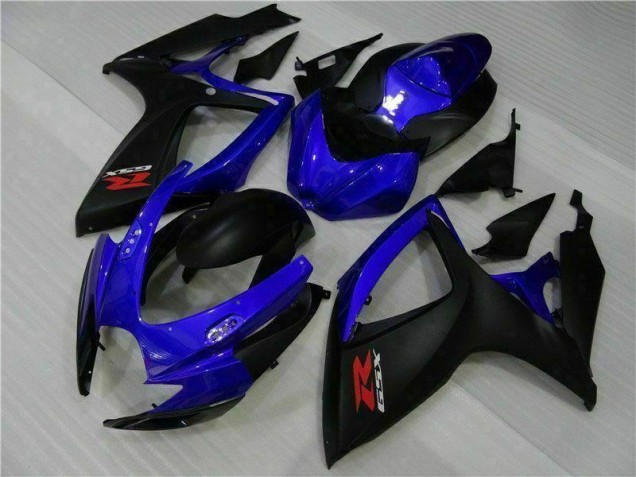 Carenado & Plástico Moto Suzuki GSXR 600 / 750 K6 2006-2007 - Azul Negro Carenado & Plástico Moto Suzuki GSXR 600 / 750 K6 2006-2007 - Azul Negro