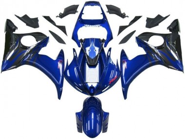 Carenado & Plástico Moto Yamaha R6 2003-2005 - Azul Negro