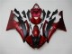 Carenado & Plástico Moto Yamaha R6 2008-2016 - Rojo Negro Carenado & Plástico Moto Yamaha R6 2008-2016 - Rojo Negro