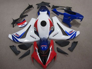 Carenados Moto Honda CBR 1000 RR 2008-2011 - Blanco Azul Rojo HRC