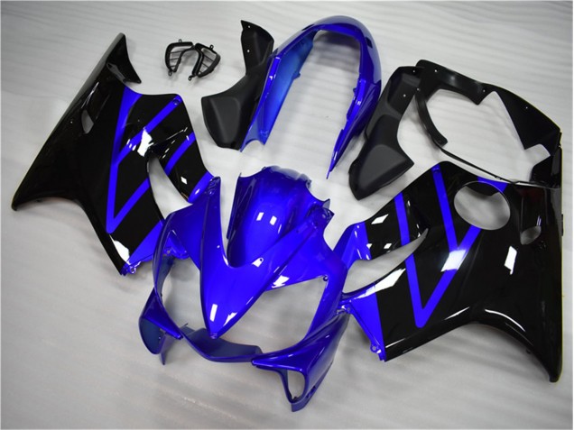 Carenados Moto Honda CBR 600 F4i 2004-2007 - Azul Negro Carenados Moto Honda CBR 600 F4i 2004-2007 - Azul Negro