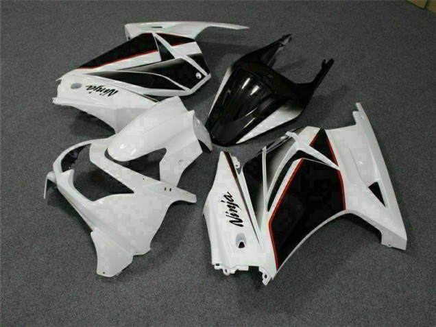 Carenados Moto Kawasaki EX250 2008-2012 - Blanco Negro Ninja Carenados Moto Kawasaki EX250 2008-2012 - Blanco Negro Ninja