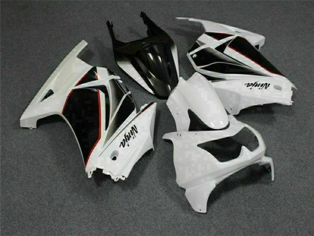 Carenados Moto Kawasaki EX250 2008-2012 - Blanco Negro Ninja Carenados Moto Kawasaki EX250 2008-2012 - Blanco Negro Ninja