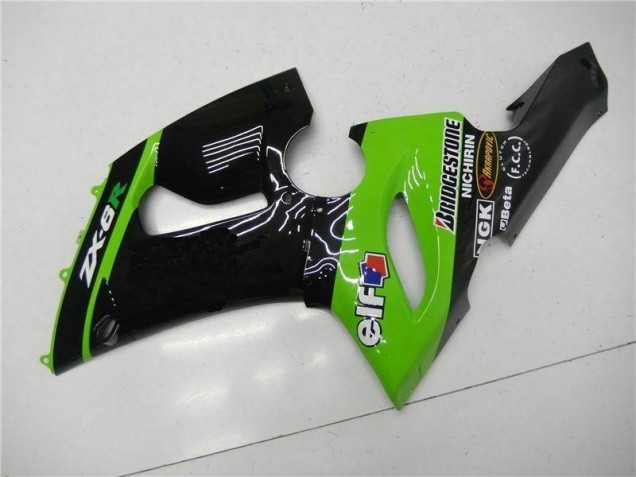 Carenados Moto Kawasaki ZX6R 2005-2006 - Verde Carenados Moto Kawasaki ZX6R 2005-2006 - Verde