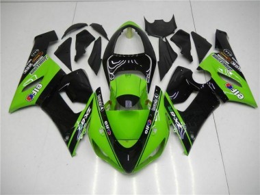Carenados Moto Kawasaki ZX6R 2005-2006 - Verde