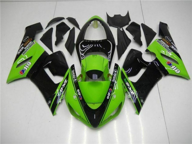 Carenados Moto Kawasaki ZX6R 2005-2006 - Verde Carenados Moto Kawasaki ZX6R 2005-2006 - Verde
