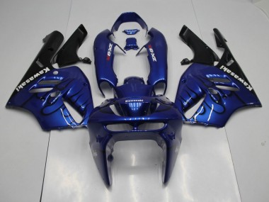 Carenados Moto Kawasaki ZX9R 1994-1997 - Azul Negro Llama
