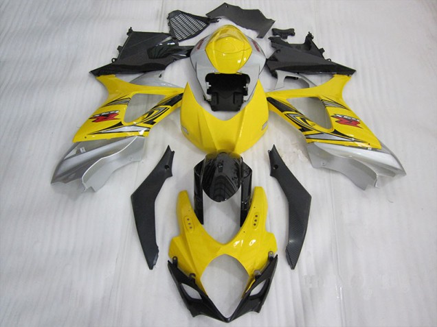 Carenados Moto Suzuki GSXR 1000 K7 2007-2008 - Amarillo Negro Carenados Moto Suzuki GSXR 1000 K7 2007-2008 - Amarillo Negro