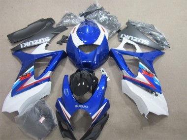 Carenados Moto Suzuki GSXR 1000 K7 2007-2008 - Azul Blanco