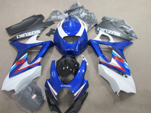 Carenados Moto Suzuki GSXR 1000 K7 2007-2008 - Azul Blanco Carenados Moto Suzuki GSXR 1000 K7 2007-2008 - Azul Blanco