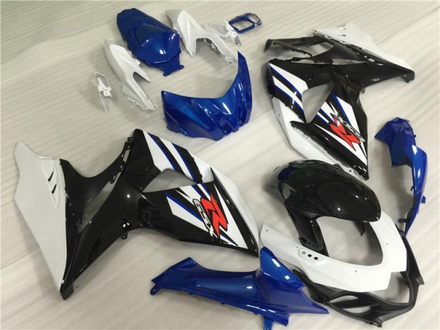 Carenados Moto Suzuki GSXR 1000 K9 2009-2016 - Blanco Azul Negro Carenados Moto Suzuki GSXR 1000 K9 2009-2016 - Blanco Azul Negro