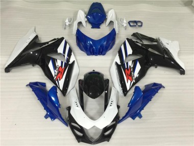 Carenados Moto Suzuki GSXR 1000 K9 2009-2016 - Blanco Azul Negro