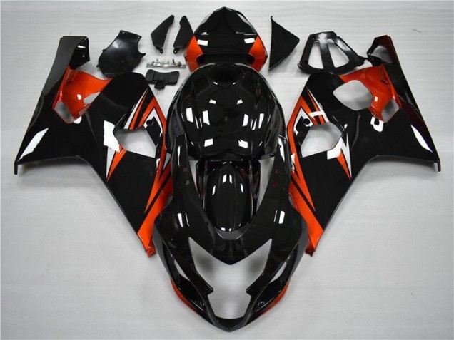 Carenados Moto Suzuki GSXR 600 / 750 K4 2004-2005 - Naranja Negro Carenados Moto Suzuki GSXR 600 / 750 K4 2004-2005 - Naranja Negro