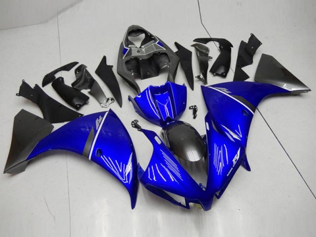 Carenados Moto Yamaha R1 2012-2014 - Azul Negro Carenados Moto Yamaha R1 2012-2014 - Azul Negro