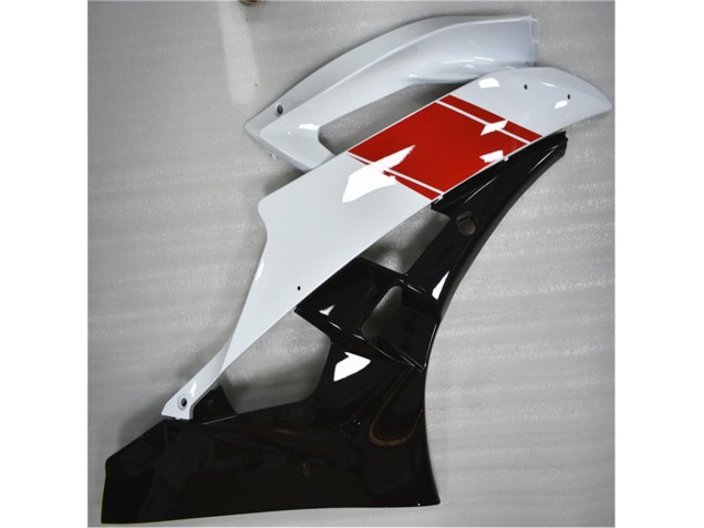 Carenados Moto Yamaha R6 2006-2007 - Rojo Blanco Negro Carenados Moto Yamaha R6 2006-2007 - Rojo Blanco Negro