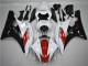 Carenados Moto Yamaha R6 2006-2007 - Rojo Blanco Negro Carenados Moto Yamaha R6 2006-2007 - Rojo Blanco Negro