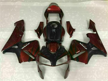 Carrocería Motocicletas Honda CBR 600 RR 2003-2004 - Negro Rojo