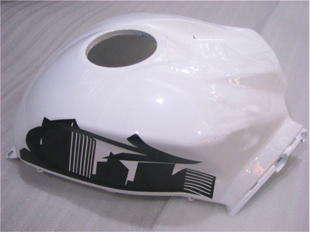 Carrocería Motocicletas Honda CBR 600 RR 2007-2008 - Negro Blanco Carrocería Motocicletas Honda CBR 600 RR 2007-2008 - Negro Blanco