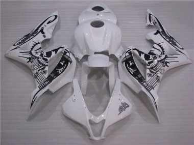 Carrocería Motocicletas Honda CBR 600 RR 2007-2008 - Negro Blanco