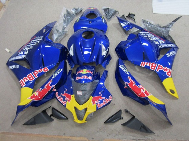 Carrocería Motocicletas Honda CBR 600 RR 2009-2012 - Azul Red Bull Carrocería Motocicletas Honda CBR 600 RR 2009-2012 - Azul Red Bull