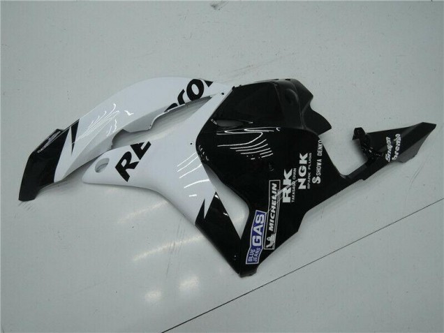 Carrocería Motocicletas Honda CBR 600 RR 2009-2012 - Blanco Negro Carrocería Motocicletas Honda CBR 600 RR 2009-2012 - Blanco Negro