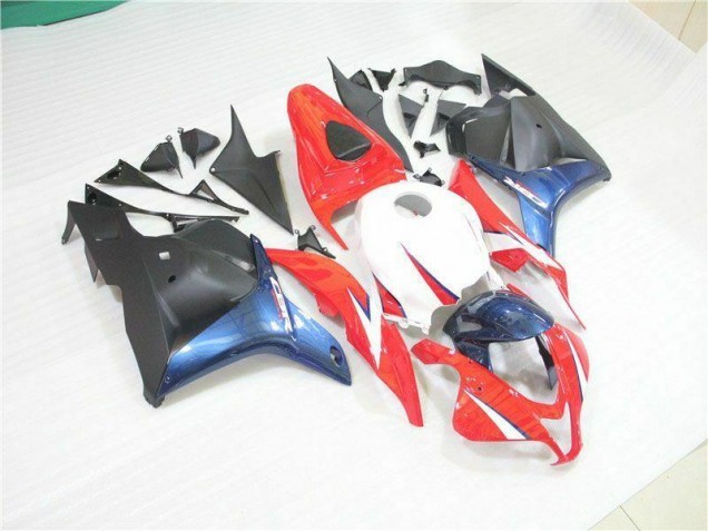 Carrocería Motocicletas Honda CBR 600 RR 2009-2012 - Negro Rojo Blanco Carrocería Motocicletas Honda CBR 600 RR 2009-2012 - Negro Rojo Blanco