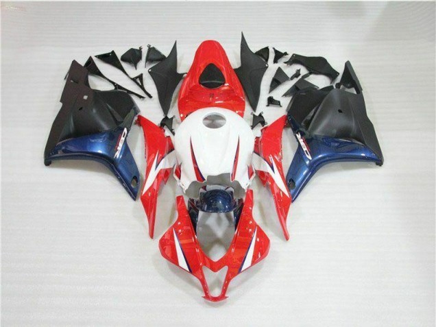 Carrocería Motocicletas Honda CBR 600 RR 2009-2012 - Negro Rojo Blanco Carrocería Motocicletas Honda CBR 600 RR 2009-2012 - Negro Rojo Blanco
