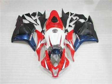 Carrocería Motocicletas Honda CBR 600 RR 2009-2012 - Negro Rojo Blanco