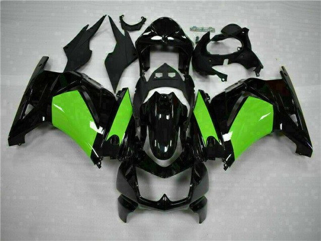 Carrocería Motocicletas Kawasaki EX250 2008-2012 - Negro Verde Carrocería Motocicletas Kawasaki EX250 2008-2012 - Negro Verde