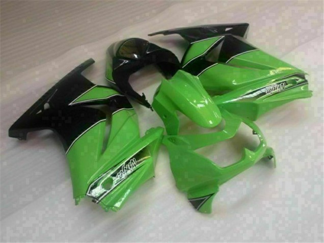 Carrocería Motocicletas Kawasaki EX250 2008-2012 - Verde Negro Carrocería Motocicletas Kawasaki EX250 2008-2012 - Verde Negro