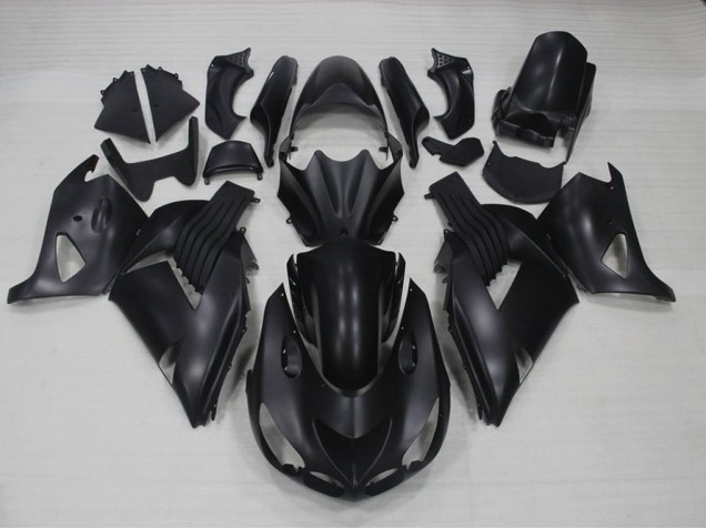 Carrocería Motocicletas Kawasaki ZX14R ZZR 1400 2006-2011 - Negro Mate Carrocería Motocicletas Kawasaki ZX14R ZZR 1400 2006-2011 - Negro Mate