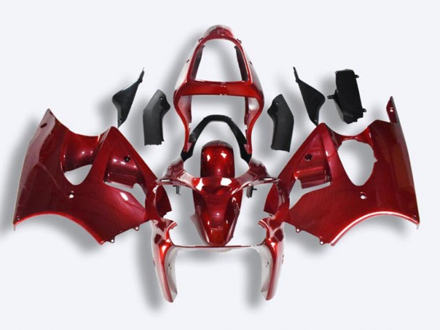 Carrocería Motocicletas Kawasaki ZX6R 2000-2002 - Rojo Carrocería Motocicletas Kawasaki ZX6R 2000-2002 - Rojo