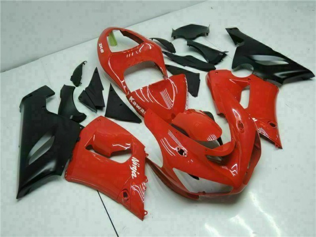 Carrocería Motocicletas Kawasaki ZX6R 2005-2006 - Rojo Carrocería Motocicletas Kawasaki ZX6R 2005-2006 - Rojo