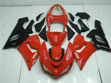 Carrocería Motocicletas Kawasaki ZX6R 2005-2006 - Rojo
