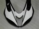 Carrocería Motocicletas Kawasaki ZX6R 2007-2008 - Negro Blanco Carrocería Motocicletas Kawasaki ZX6R 2007-2008 - Negro Blanco