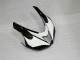 Carrocería Motocicletas Kawasaki ZX6R 2007-2008 - Negro Blanco Carrocería Motocicletas Kawasaki ZX6R 2007-2008 - Negro Blanco