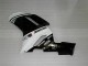 Carrocería Motocicletas Kawasaki ZX6R 2007-2008 - Negro Blanco Carrocería Motocicletas Kawasaki ZX6R 2007-2008 - Negro Blanco
