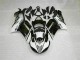 Carrocería Motocicletas Kawasaki ZX6R 2007-2008 - Negro Blanco Carrocería Motocicletas Kawasaki ZX6R 2007-2008 - Negro Blanco