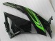 Carrocería Motocicletas Kawasaki ZX6R 2009-2012 - Verde Negro Carrocería Motocicletas Kawasaki ZX6R 2009-2012 - Verde Negro