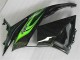 Carrocería Motocicletas Kawasaki ZX6R 2009-2012 - Verde Negro Carrocería Motocicletas Kawasaki ZX6R 2009-2012 - Verde Negro