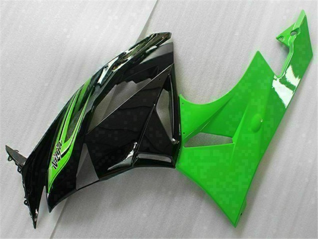 Carrocería Motocicletas Kawasaki ZX6R 2009-2012 - Verde Negro Carrocería Motocicletas Kawasaki ZX6R 2009-2012 - Verde Negro