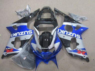 Carrocería Motocicletas Suzuki GSXR 1000 K1 2000-2002 - Azul Blanco Calcomanía
