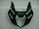 Carrocería Motocicletas Suzuki GSXR 1000 K3 2003-2004 - Blanco Negro Carrocería Motocicletas Suzuki GSXR 1000 K3 2003-2004 - Blanco Negro