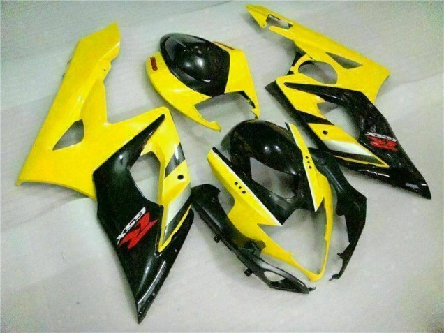 Carrocería Motocicletas Suzuki GSXR 1000 K5 2005-2006 - Amarillo Negro Carrocería Motocicletas Suzuki GSXR 1000 K5 2005-2006 - Amarillo Negro