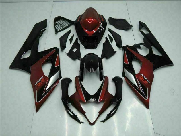 Carrocería Motocicletas Suzuki GSXR 1000 K5 2005-2006 - Rojo Negro Carrocería Motocicletas Suzuki GSXR 1000 K5 2005-2006 - Rojo Negro