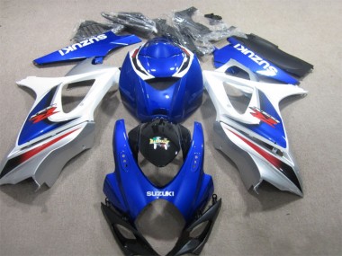 Carrocería Motocicletas Suzuki GSXR 1000 K7 2007-2008 - Azul Blanco