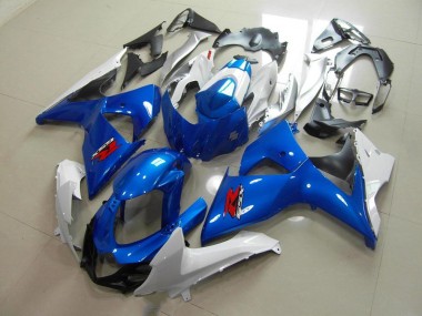 Carrocería Motocicletas Suzuki GSXR 1000 K9 2009-2016 - Azul & Blanco Estilo OEM