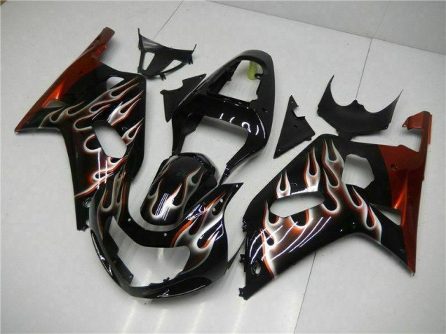 Carrocería Motocicletas Suzuki GSXR 600 / 750 K1 K2 K3 2001-2003 - Negro Carrocería Motocicletas Suzuki GSXR 600 / 750 K1 K2 K3 2001-2003 - Negro