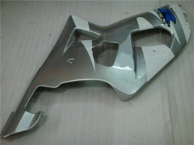Carrocería Motocicletas Suzuki GSXR 600 / 750 K1 K2 K3 2001-2003 - Plata Negro Carrocería Motocicletas Suzuki GSXR 600 / 750 K1 K2 K3 2001-2003 - Plata Negro