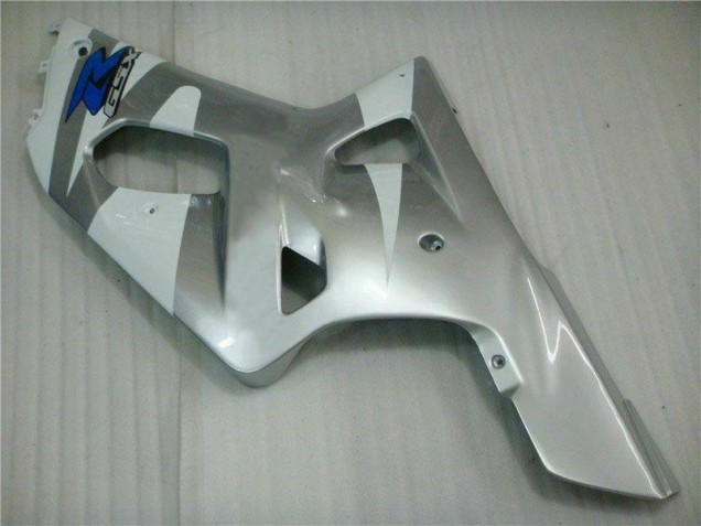 Carrocería Motocicletas Suzuki GSXR 600 / 750 K1 K2 K3 2001-2003 - Plata Negro Carrocería Motocicletas Suzuki GSXR 600 / 750 K1 K2 K3 2001-2003 - Plata Negro